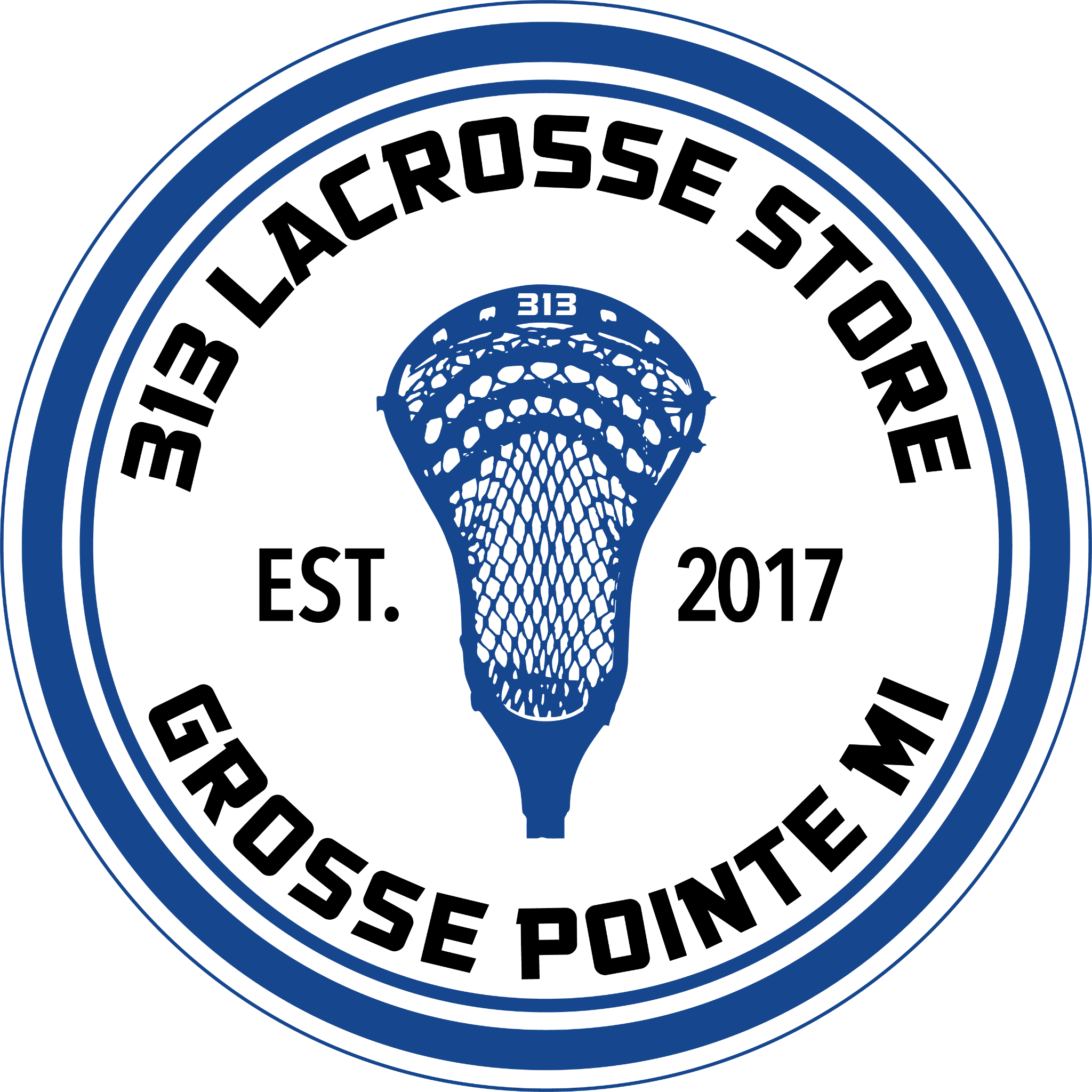 The 313 Lacrosse Store logo